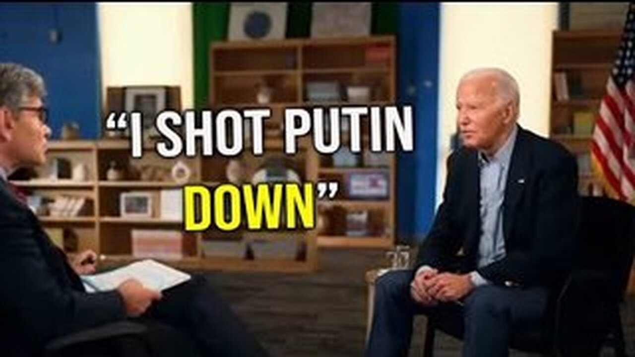 Biden claims he "put NATO together" and "SHOT PUTIN DOWN" during disastrous...
