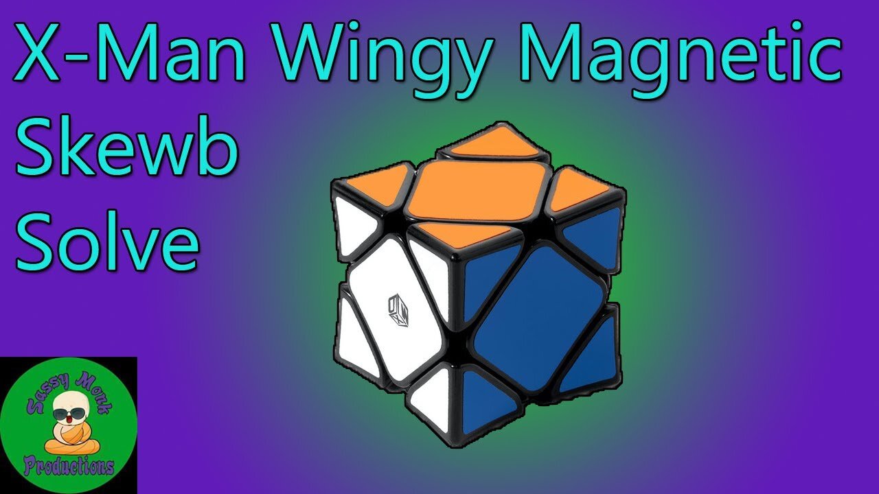 X-Man Wingy Magnetic Skewb Solve