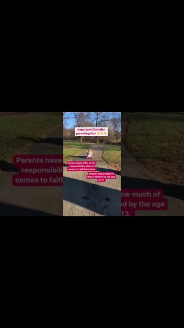 Important Christian Parenting Fact for Everyone Still Raising Littles (Especially Under 10)