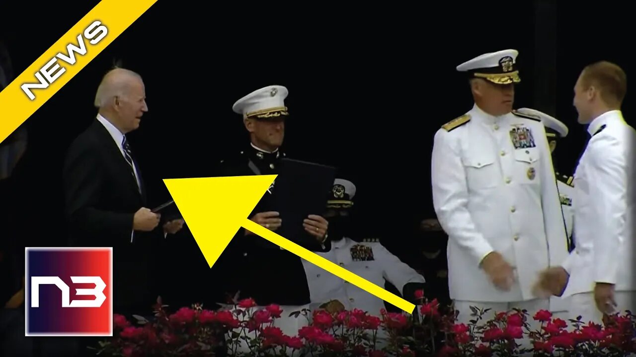 Biden Tells Naval Academy A Big Whopping Lie Straight To Their Faces… Nobody Saw It!