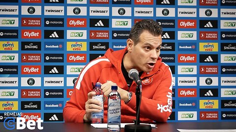 Ex-CSKA Moscow coach Dimitris Itoudis puts Lithuanian ´chihuahua´ journo in his place