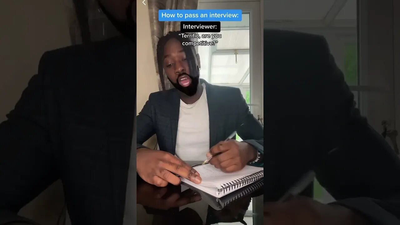 How to pass an interview 101 😎 #emanskit