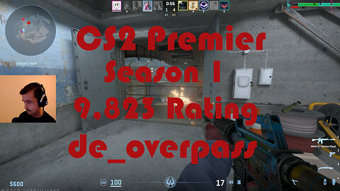 Second Attempt at Rank Up! CS2 Premier Matchmaking - Season 1 - 9,999 Rating - de_nuke