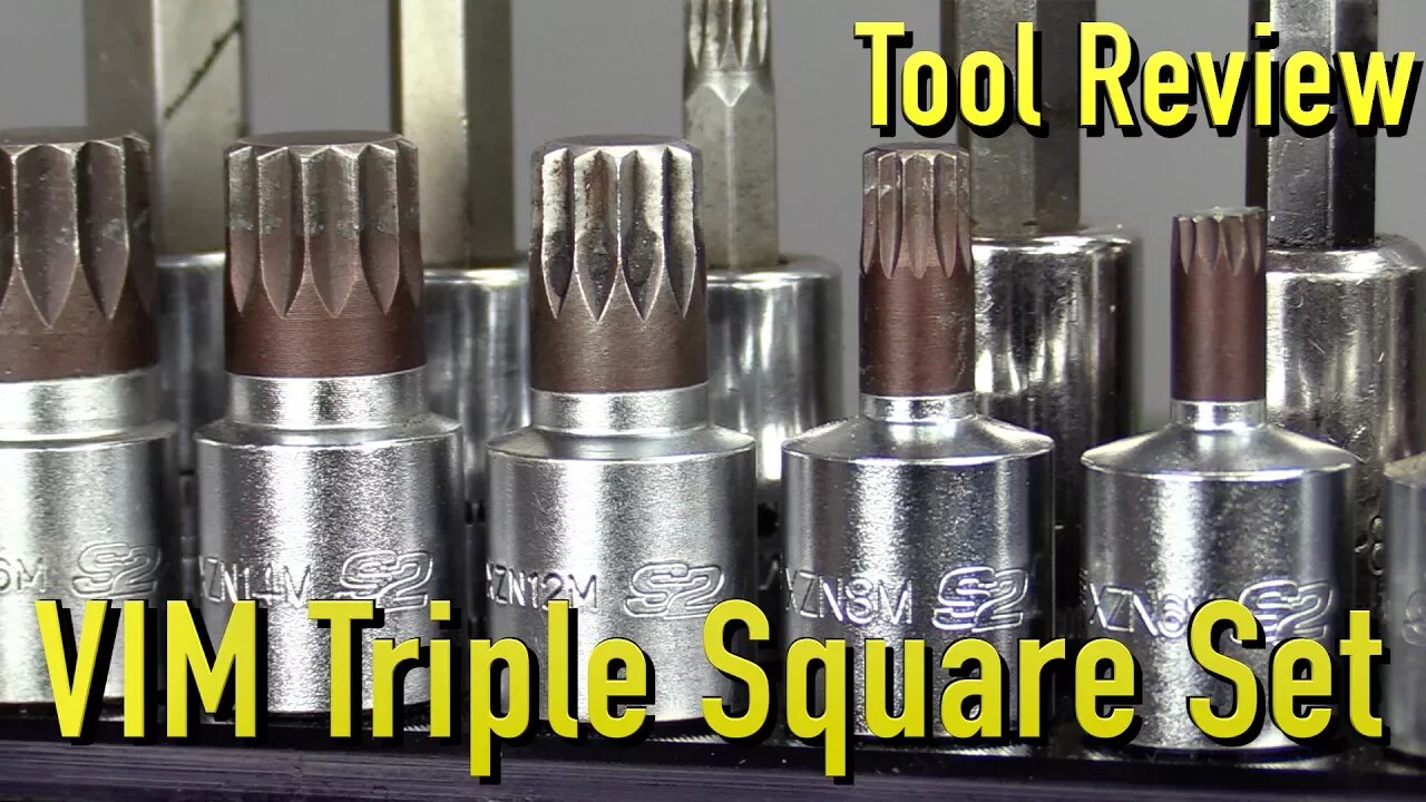 VIM Triple Square 3/8 Drive Set ~ Tool Review