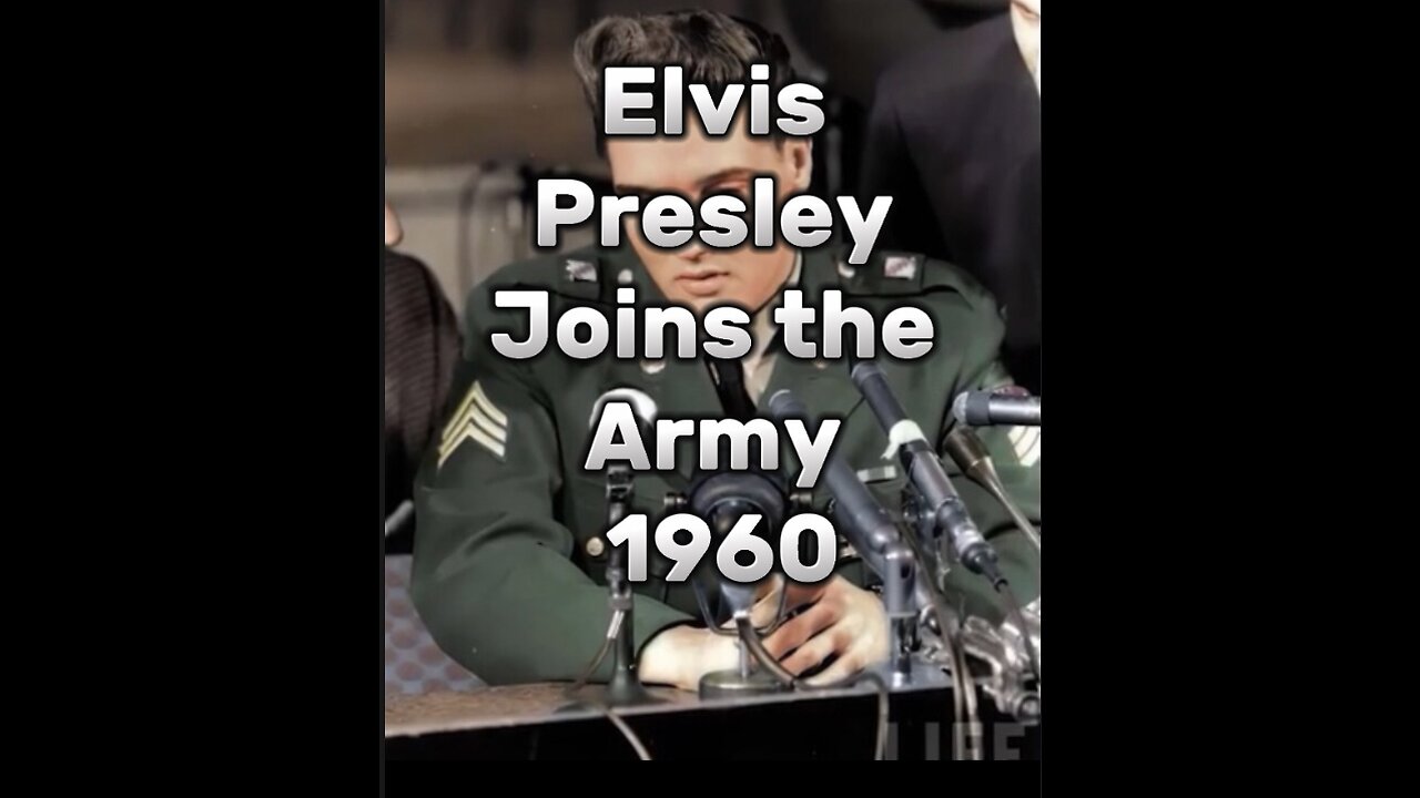 Elvis joins the Army pt1