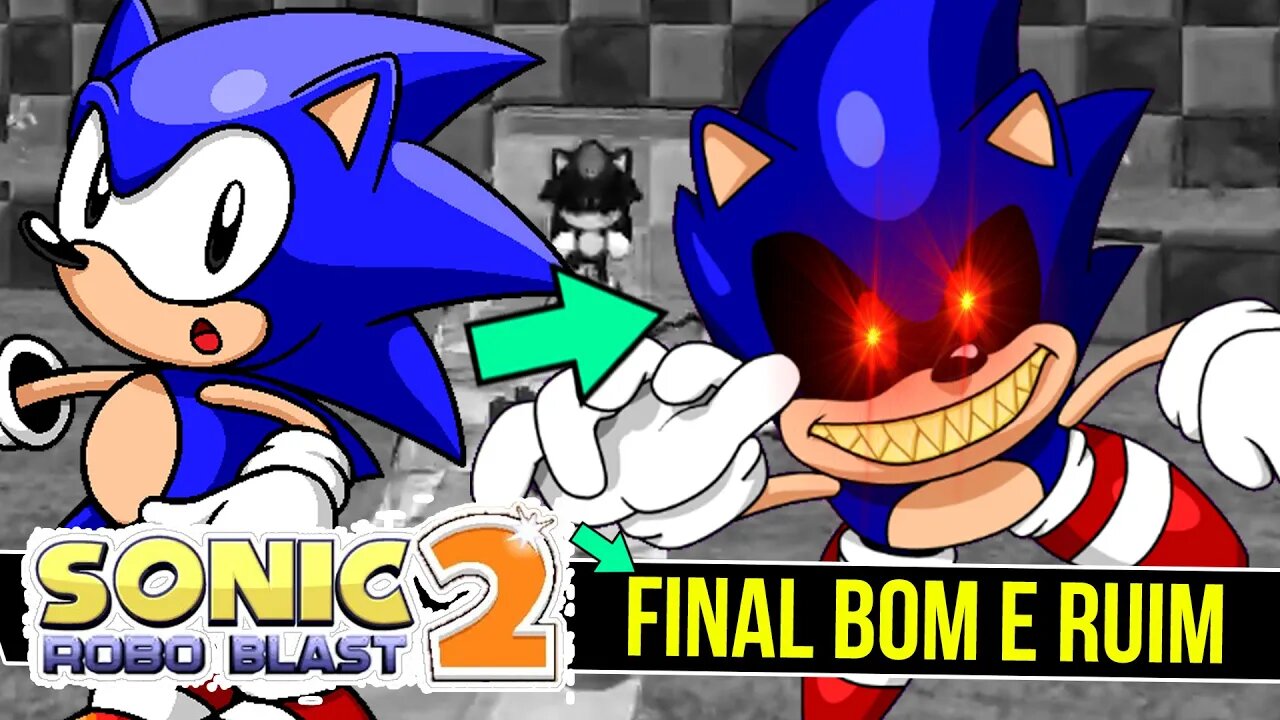 Os Finais do Sonic exe no Srb2 | Hiden and seek #shorts