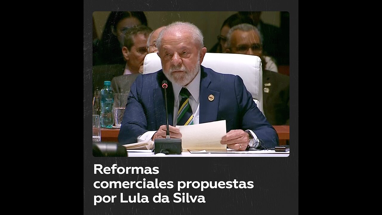 Lula da Silva propone reformas en el comercio internacional en la cumbre BRICS 2023