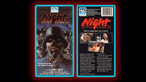Night of the Zombies (1981) - Full Movie On VHS - Cult Classic?