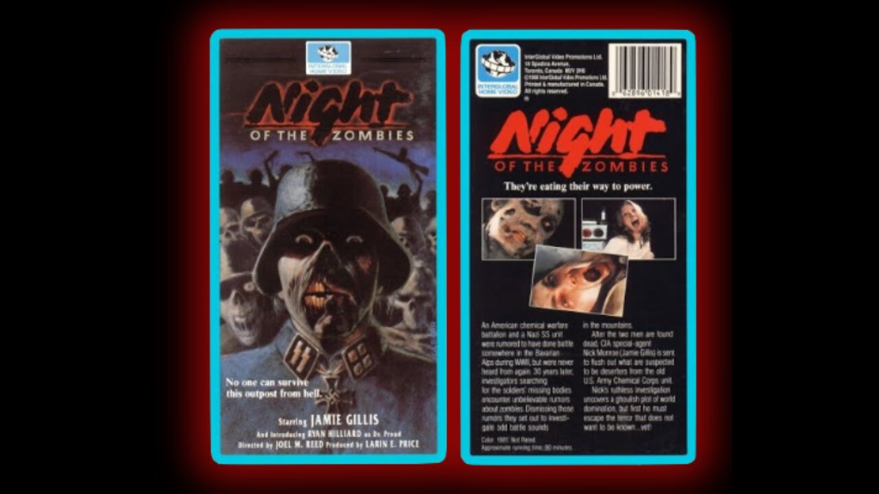 Night of the Zombies (1981) - Full Movie On VHS - Cult Classic?