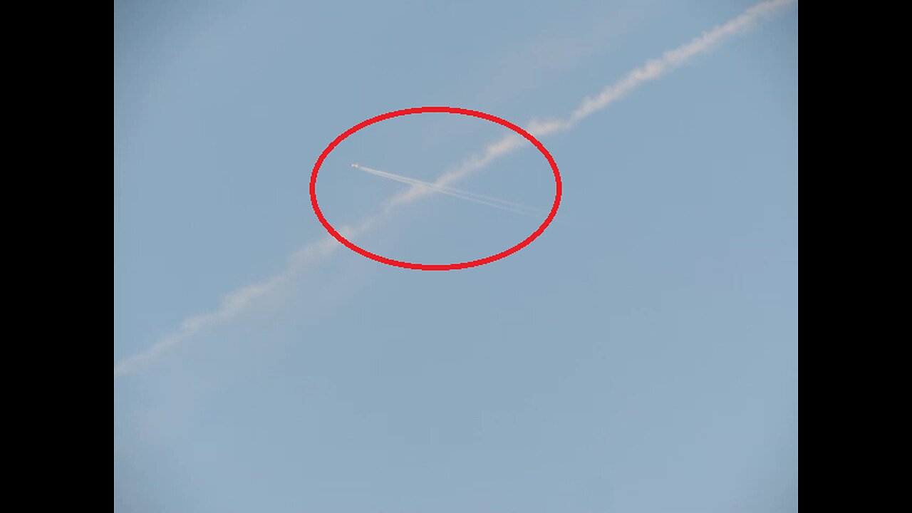 Condensstreifen versus Chemtrail: Chemtrailverpestung Münsterland 9,5.24