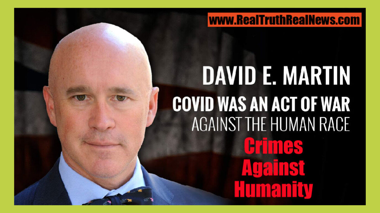 💥 Dr. David E. Martin Calls For Total Destruction Of The World Health Organization (WHO) For Crimes Against Humanity & Bio-Terrorism