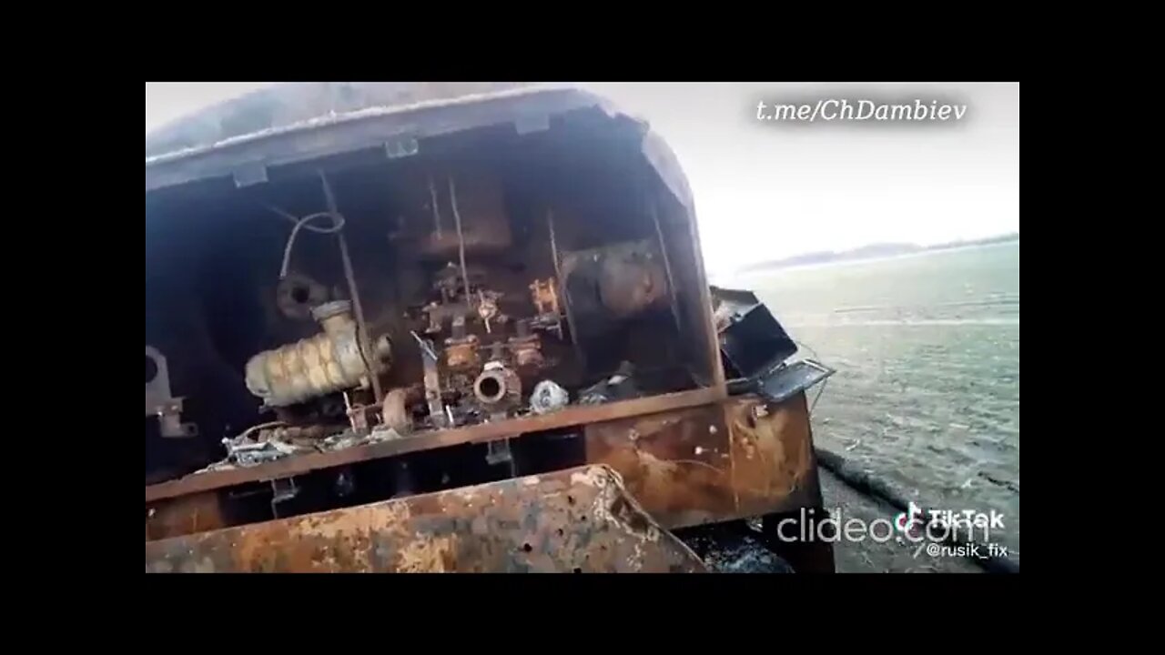 π·πΊπΊπ¦ Destroyed Tanker KrAZ-250 Of The Ukrainian Army!