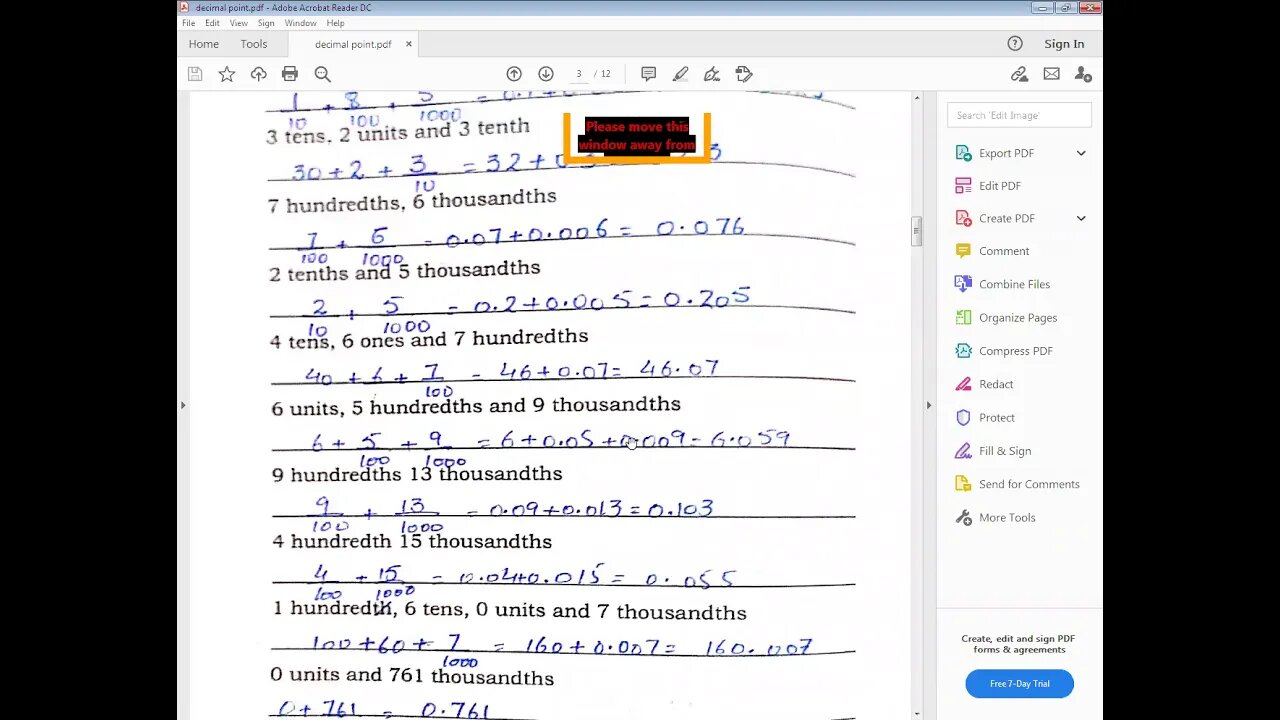 Math B Class 5 07 01 2021