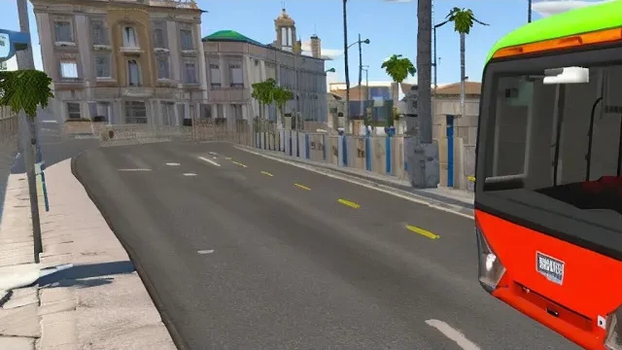 Exploring Madrid by Bus in BeamNG Simulator: First Route Completed