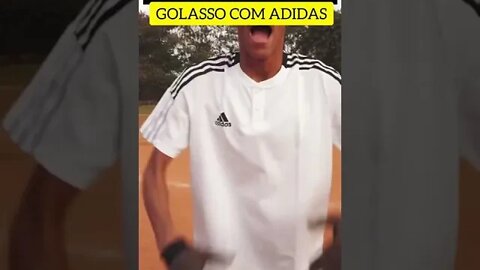 LUVA DE PEDREIRO.GOLAÇO E NOVA CHUTEIRA ADIDAS. #SHORTS