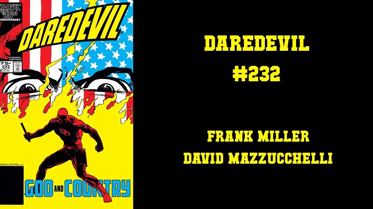 Daredevil #232 Frank Miller & David Mazzuchelli