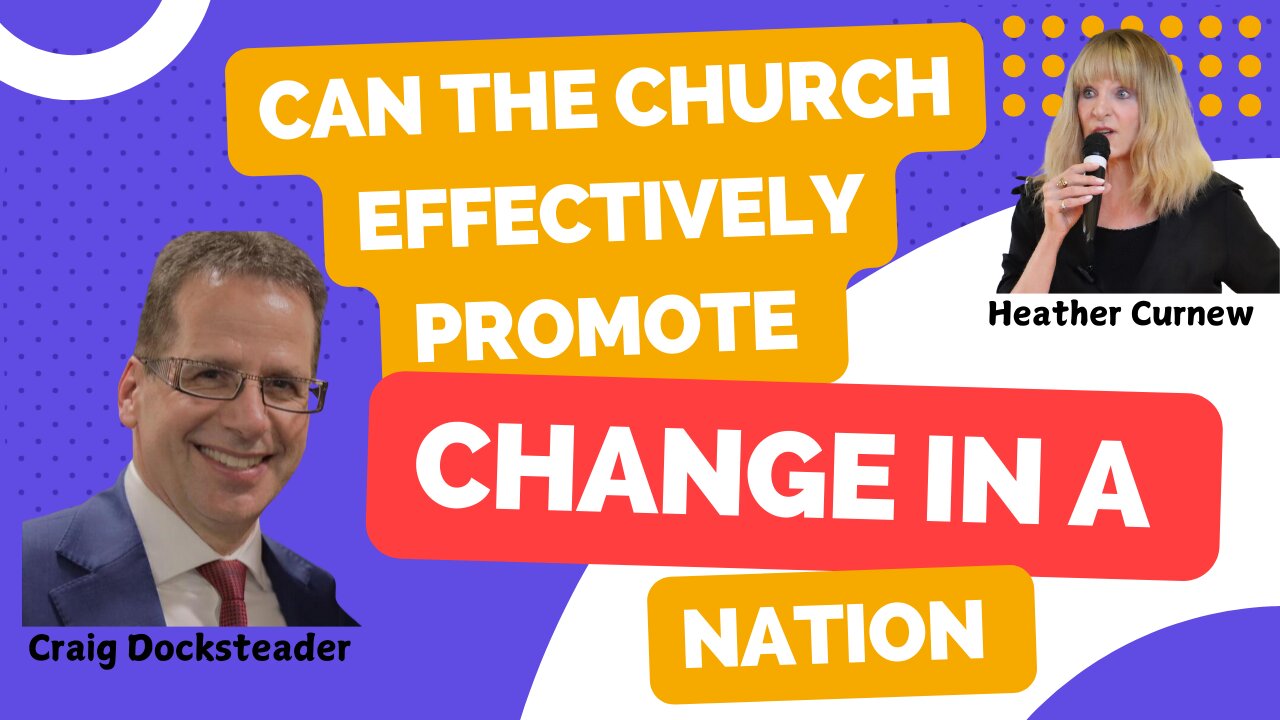 Can The Body Of Christ Really Promote Change in A Nation?