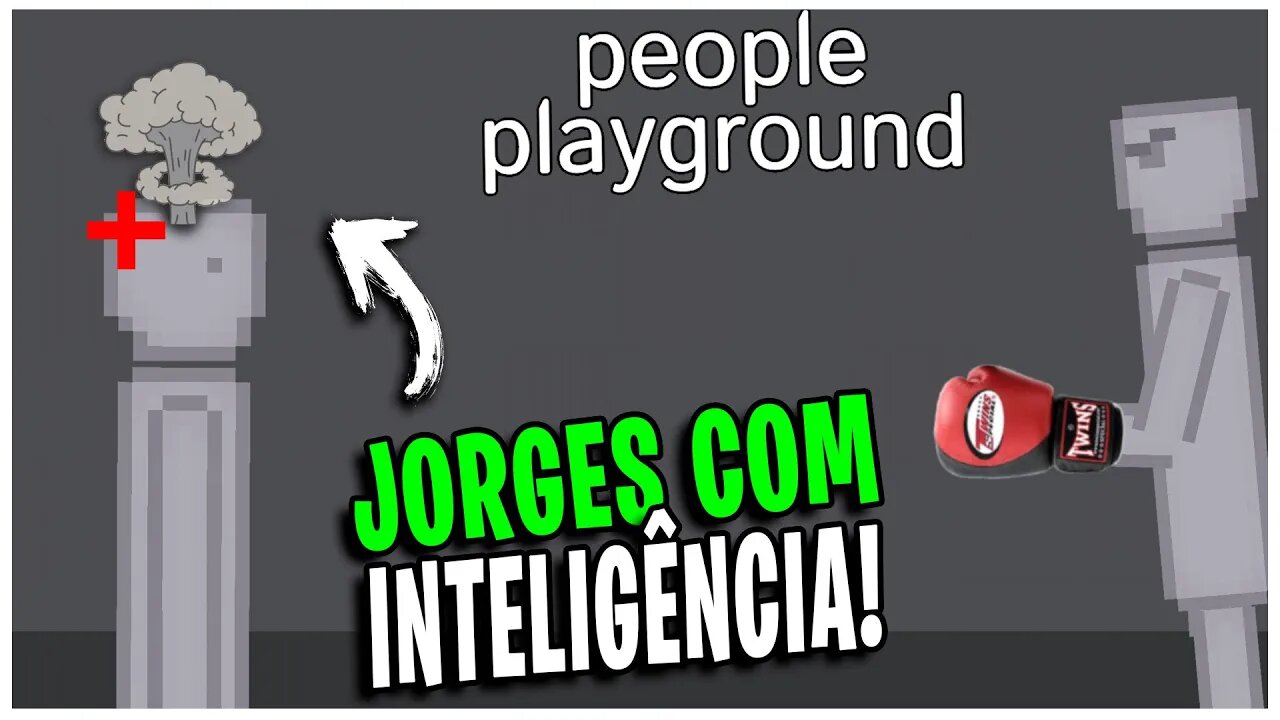 Jorges com INTELIGÊNCIA! People Playground MODs