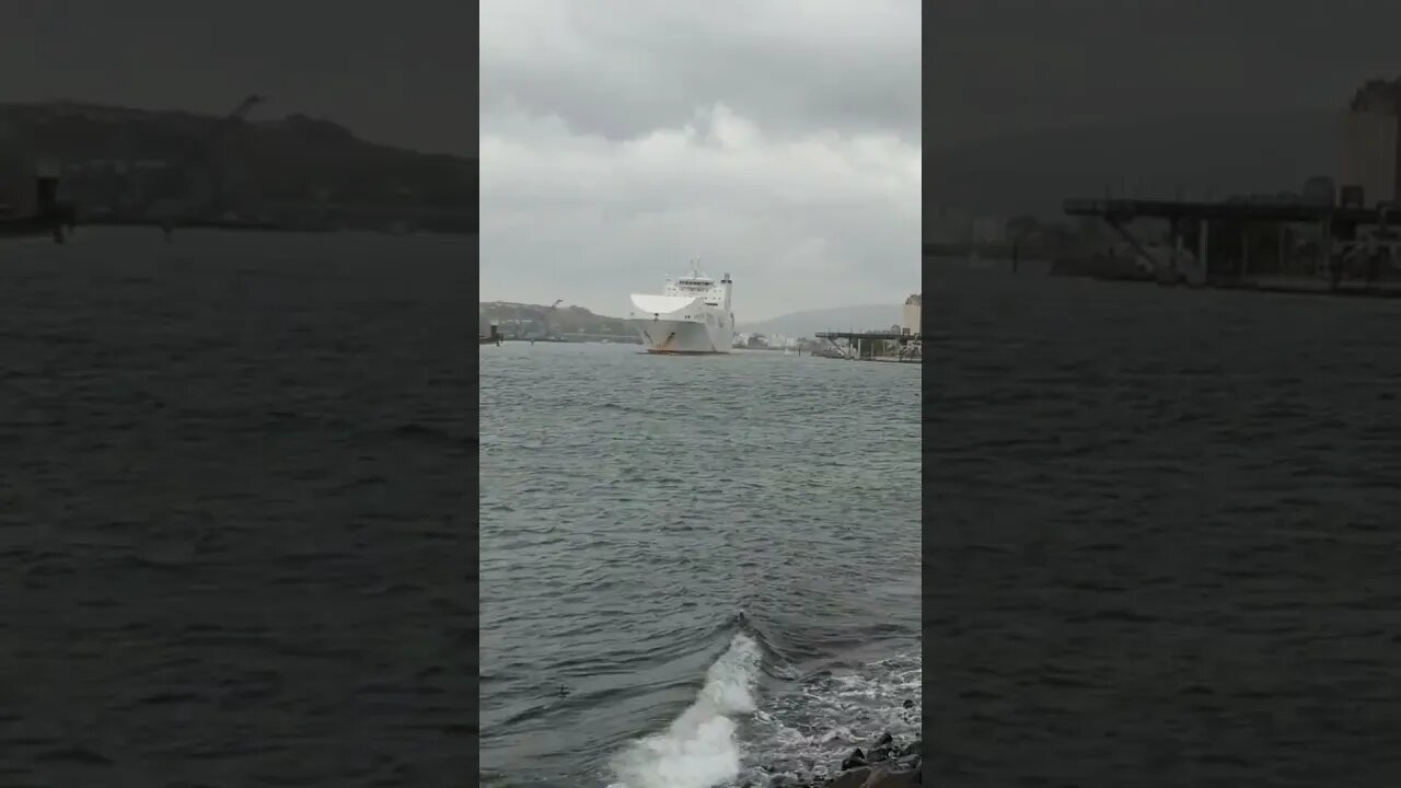 Liekut Outbound Devonport Tasmania. #ship #shorts