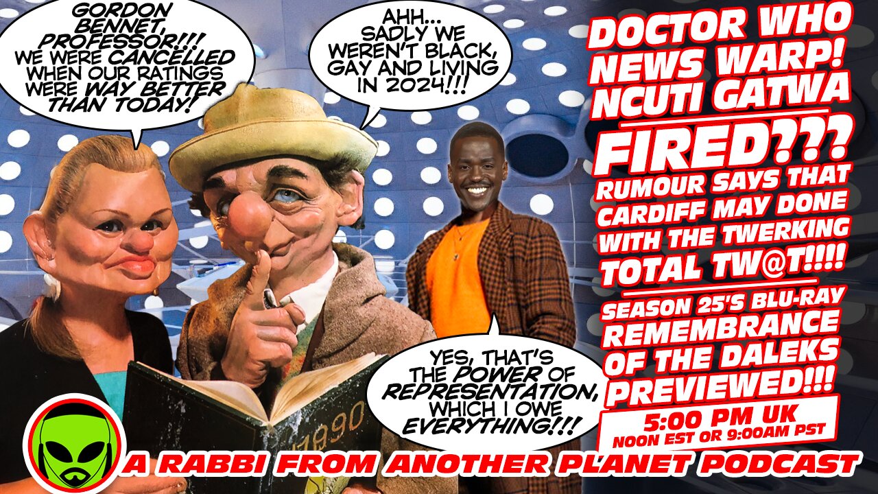 Doctor Who News Warp!!! Ncuti Gatwa Fired??? Season 25’s Remembrance of the Daleks Previewed!!!