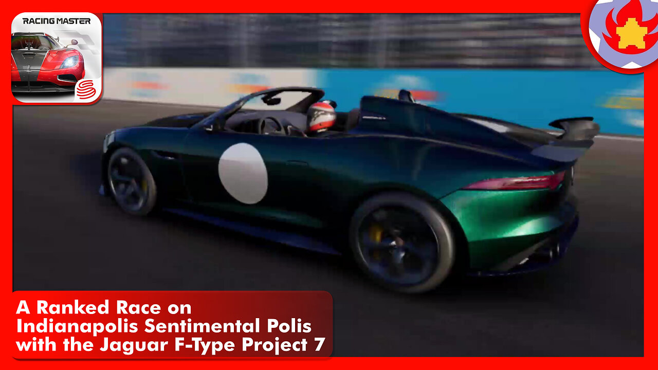 A Ranked Race on Indianapolis Sentimental Polis with the Jaguar F-Type Project 7 | Racing Master