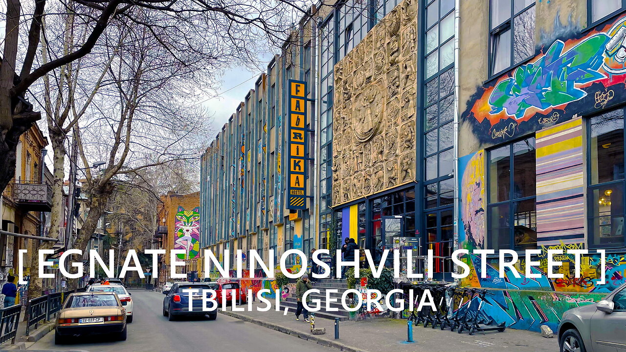 Tbilisi Walks: Egnate Ninoshvili Street