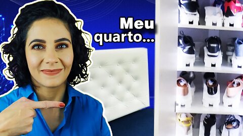 Tour pelo meu quarto e Bate papo