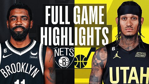 NETS at JAZZ | FULL GAME HIGHLIGHTS | January 20, 2023