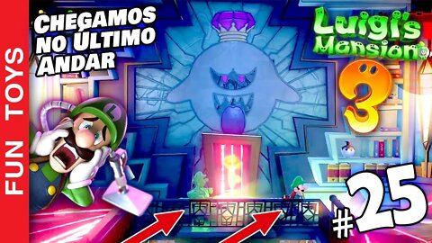 Luigi's Mansion 3 #25 - CHEGAMOS no Último Andar! Armadilhas e Quebra-Cabeças estão no caminho 😱👻