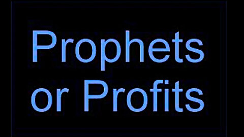 021 Prophets or Profits