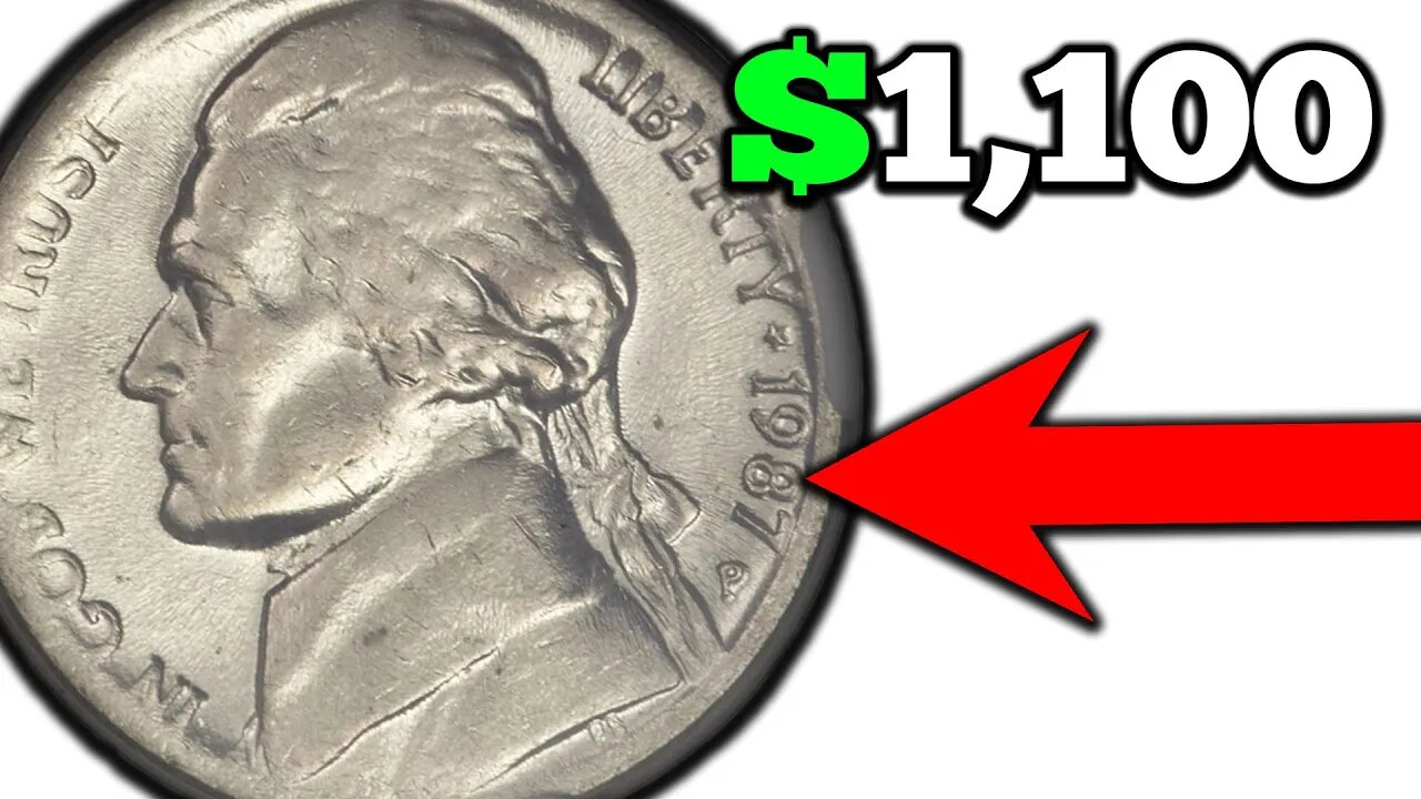 Modern 1987 Nickel Coins Worth Money!