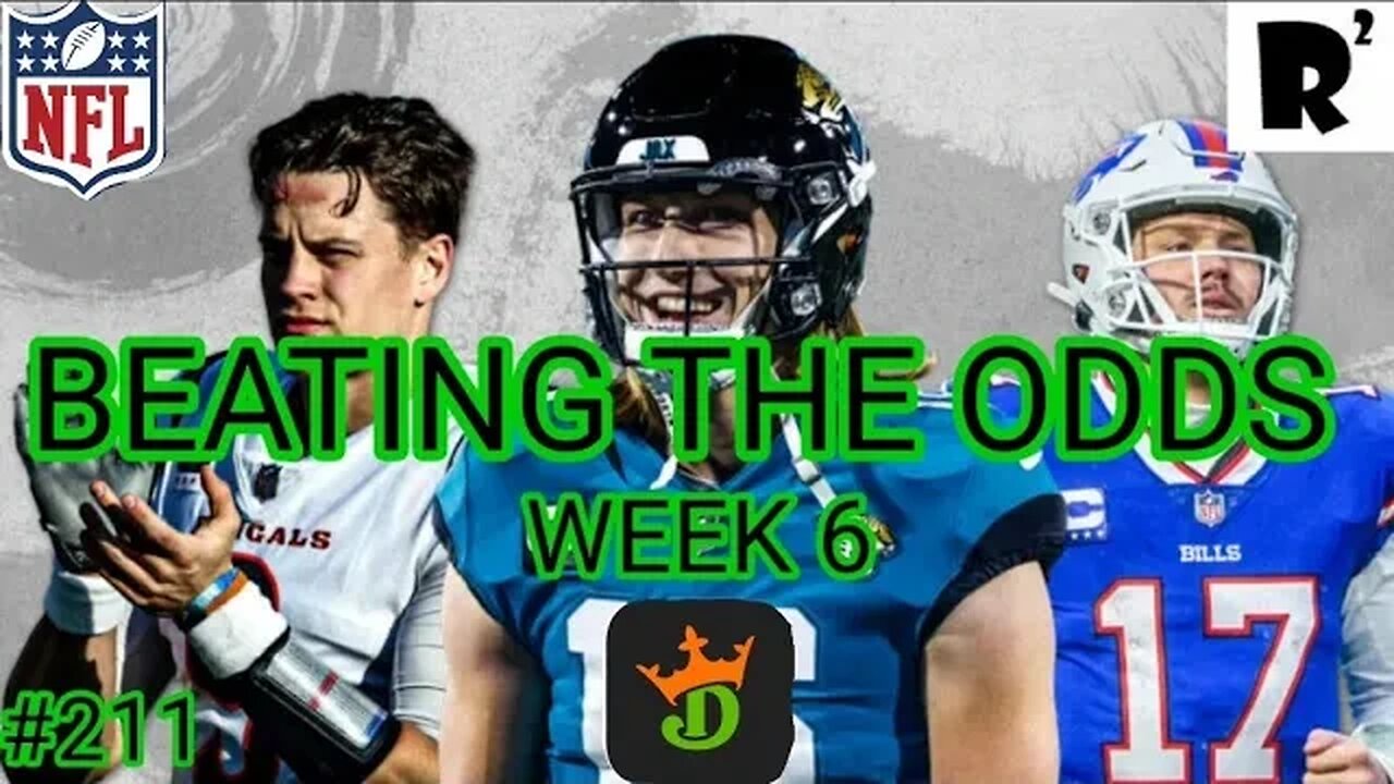 Week 6 NFL bets: Beating the odds! Draftkings odds