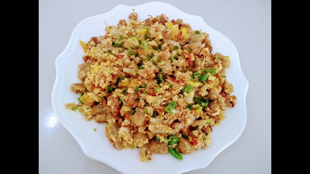 FRITADA OU MEXIDAO DE NHOQUE