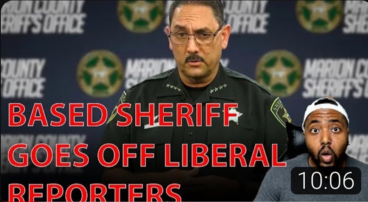 Based Sheriff Sets Liberal Reporters Crying Gun Control Straight In Response To Triple Murder