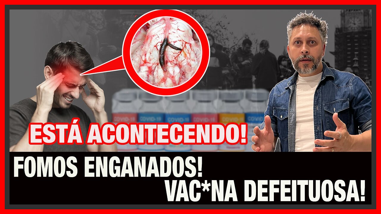 ESTA ACONTECENDO ! VACINA ERA DEFEITUOSA !