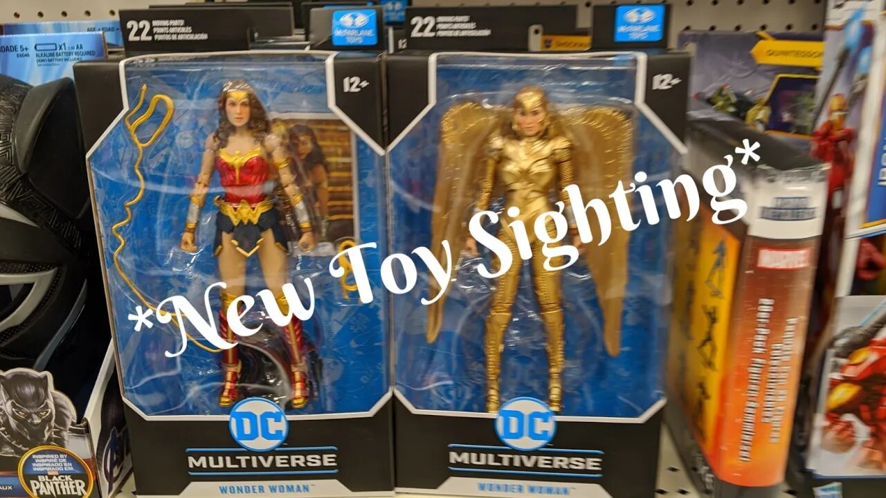 DC Multiverse WONDER WOMAN 84 (Reg. costume & Golden Armor) Action Figure In Stock*New Toy Sighting"