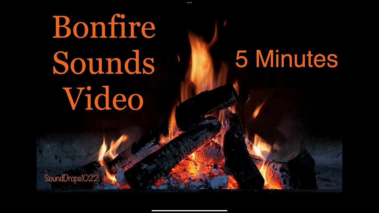 Kick Back And Relax To 5 Minutes Of Bonfire Sounds