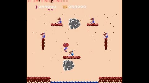 Trying out Balloon Fight on Project Nested (1.4.2) w/ SNES9X