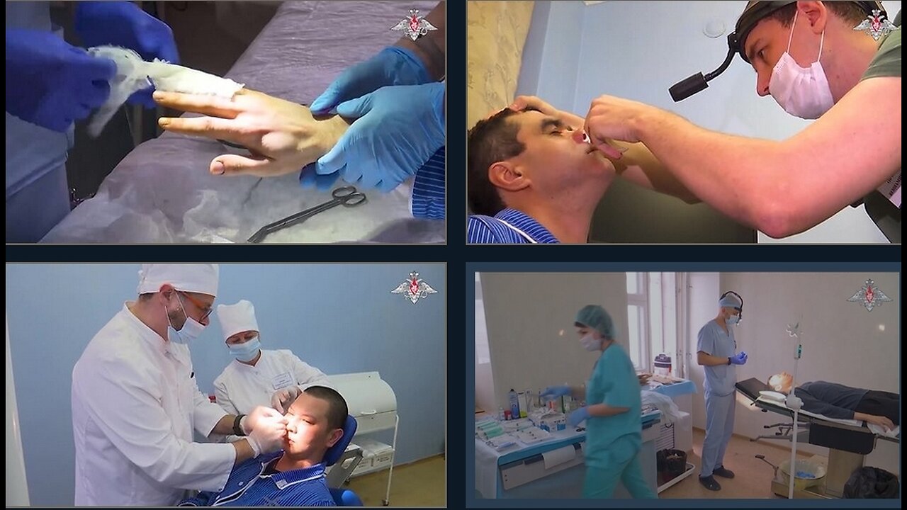 HEROS ARE SAVING LIVES - DAY BY DAY - medics provide essential medical care