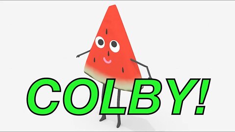 Happy Birthday COLBY! - WATERMELON Birthday Song