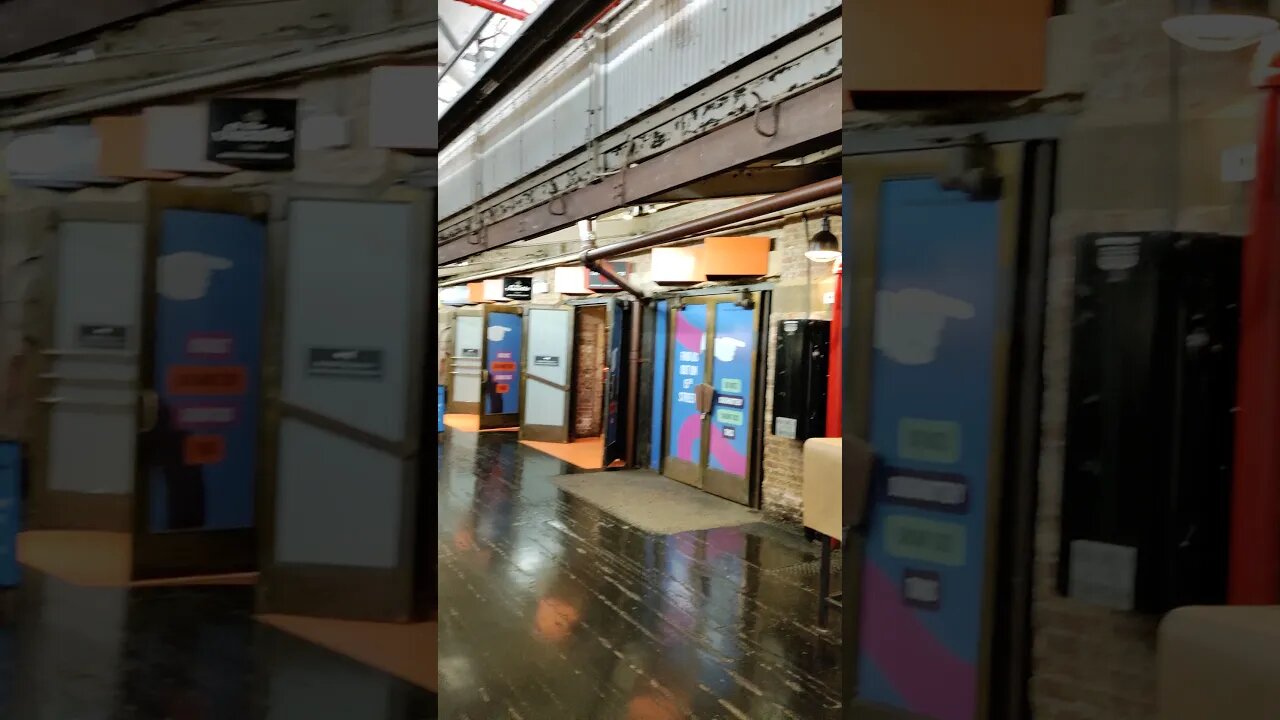Chelsea Market in New York City 2021.