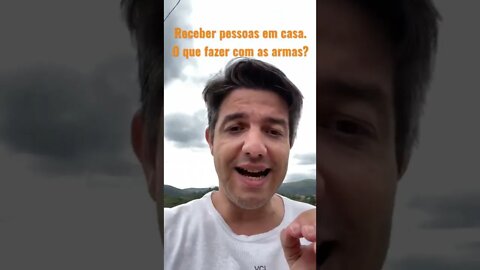#defesa #visita como receber pessoas na sua casa?