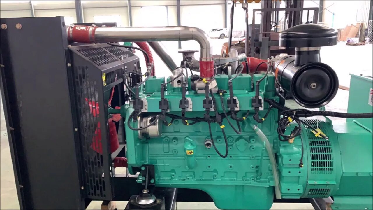 HHO Hydrogen Fueled Engine Biogas Ammonia Genset Power Gas 50 kw