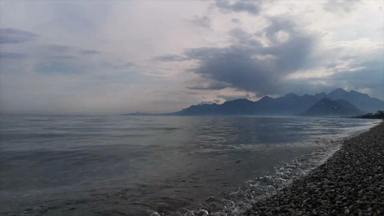 Soothing Waves on a Beach