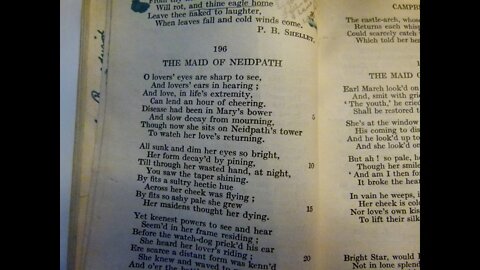 The Maid of Neidpath - Sir W. Scott