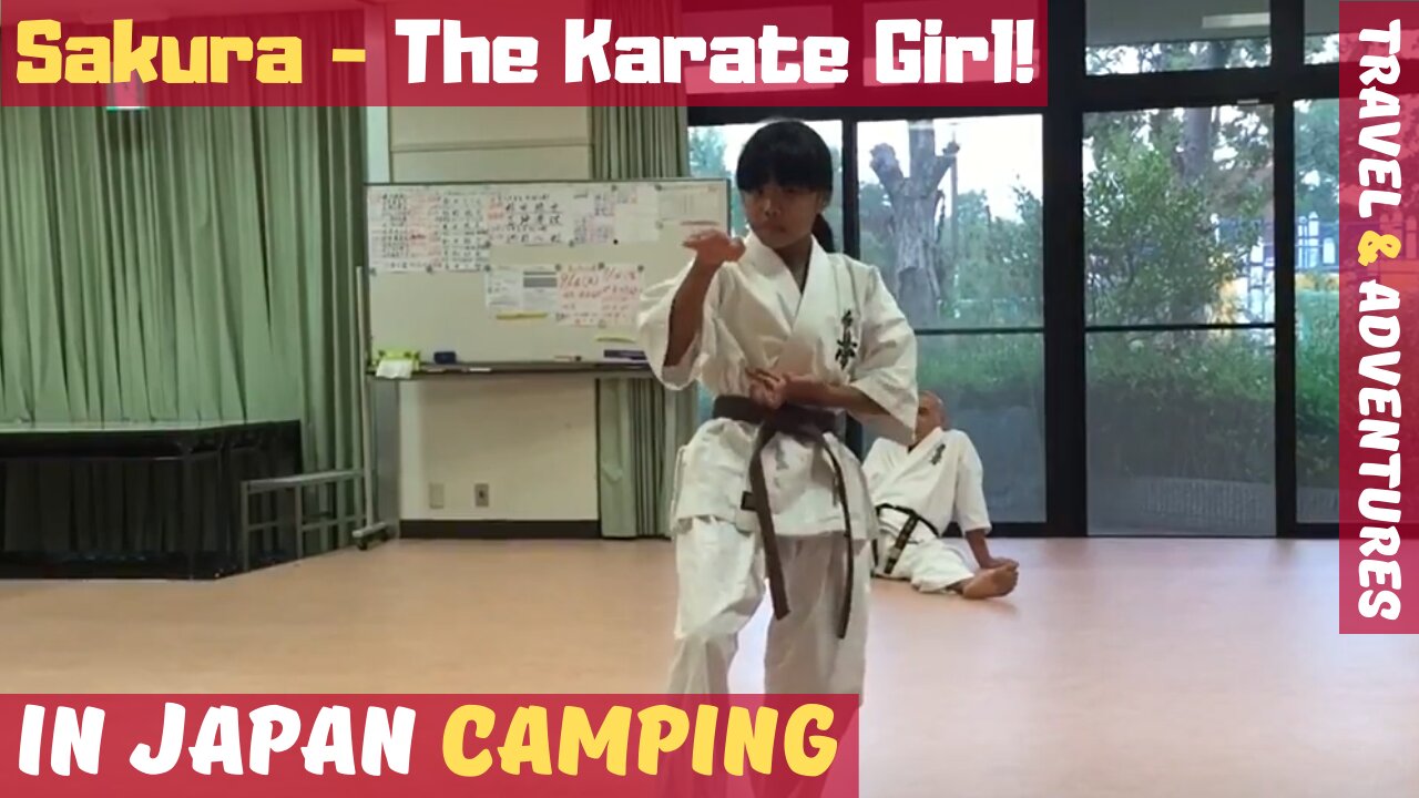 🥋 Sakura the Karate Girl | TRAINING IN A OSAKA DOJO! 🗾