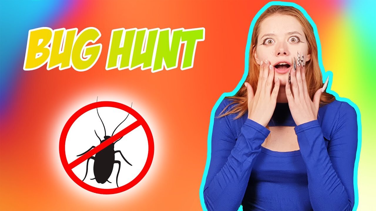 Hunting Bugs With Vacuum Cleaner | Cleaning Room