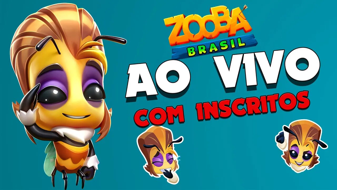 Sextou Vem jogar um Zooba comigo Ao vivo! LIVE RÁPIDA!!! #zooba #sextou #jogar