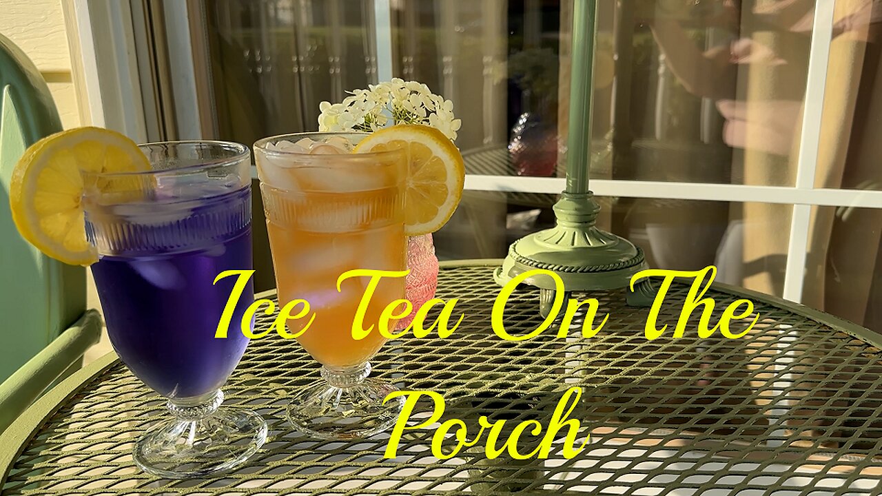 Sample Ice Tea On The Front Porch