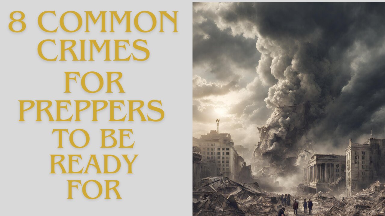 Be Ready! 8 Common Crimes For Preppers To Watch For During A Societal Breakdown